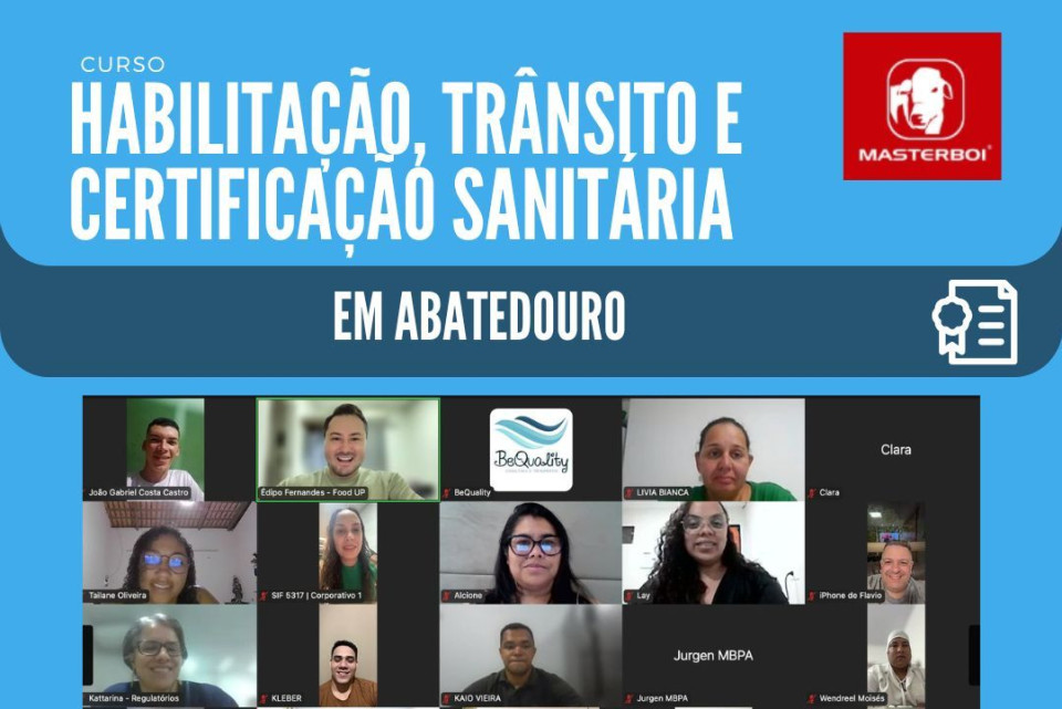 Imagem Curso de Habilitação, Trânsito e Certificação Sanitária de Produtos de Origem Animal