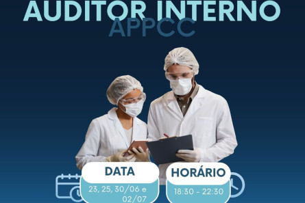 Imagem CURSO AUDITOR INTERNO - NBR ISO 19011:2018 - APPCC