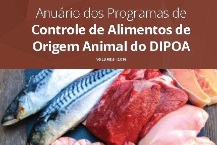 Imagem Anuário dos Programas de Controle de Alimentos de Origem Animal do DIPOA