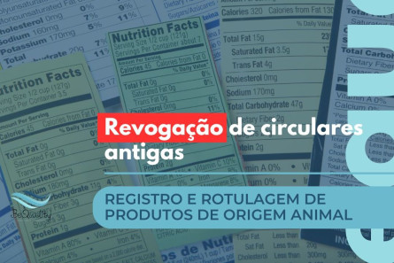 Imagem MAPA PUBLICA OFICIO-CIRCULAR COM REVOGAÇÃO DE CIRCULARES ANTIGAS SOBRE REGISTRO E ROTULAGEM DE PRODUTOS DE ORIGEM ANIMAL