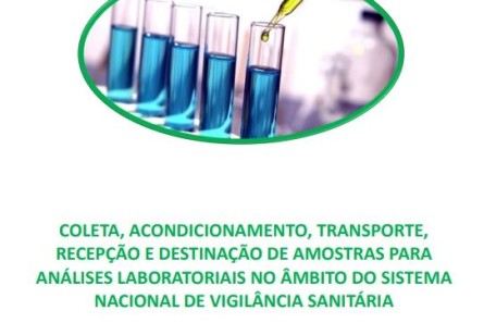 Imagem GUIA DE COLETA, ACONDICIONAMENTO, TRANSPORTE, RECEPÇÃO E DESTINAÇÃO DE AMOSTRAS PARA ANÁLISES LABORATORIAIS