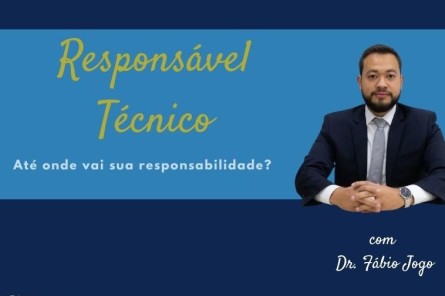 Imagem Palestra Gratuita - Até onde vai a responsabilidade do Responsável Técnico