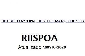 Imagem RIISPOA Atualizado 18/08/2020