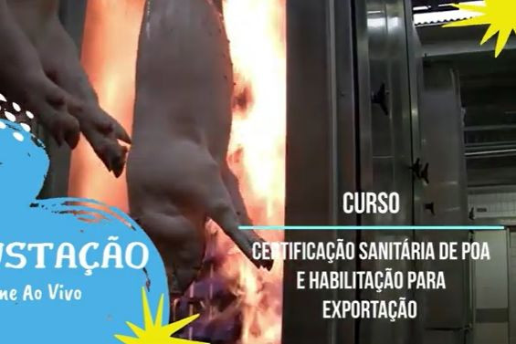 Imagem TRECHO DO CURSO CERTIFICAÇÃO SANITÁRIA DE PRODUTOS DE ORIGEM ANIMAL E HABILITAÇÃO PARA EXPORTAÇÃO